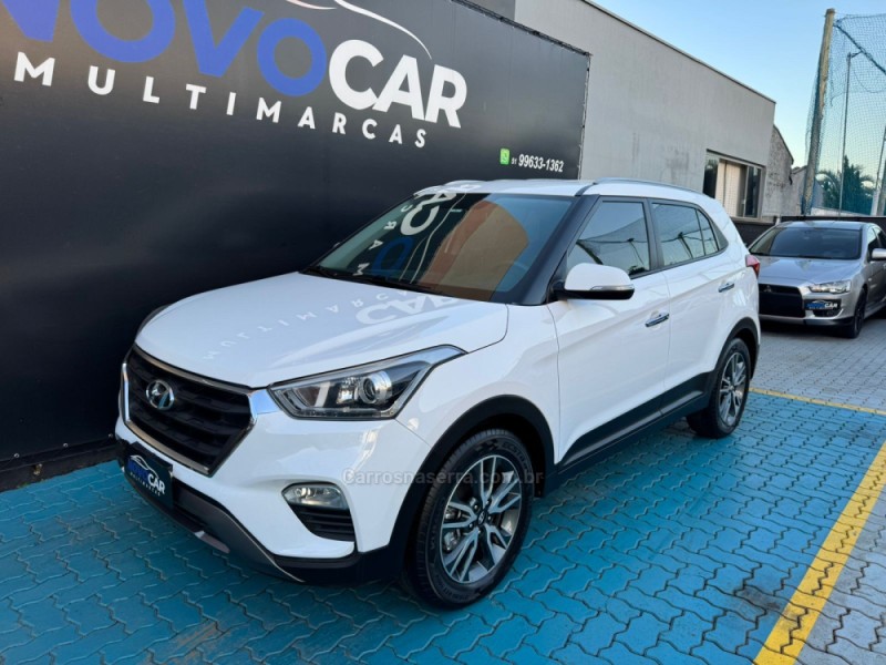 creta 2.0 16v flex prestige automatico 2018 estancia velha
