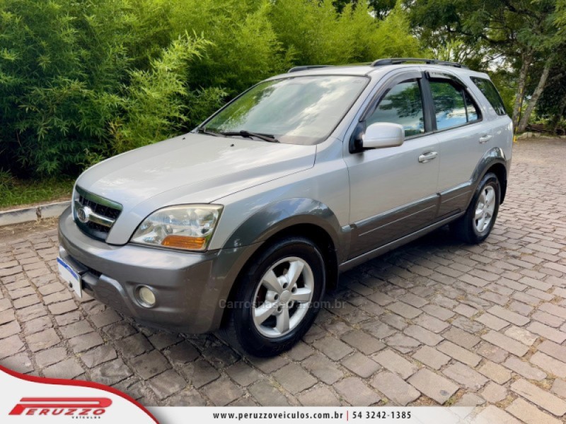 sorento 2.5 ex 4x4 16v turbo intercooler diesel 4p automatico 2009 nova prata