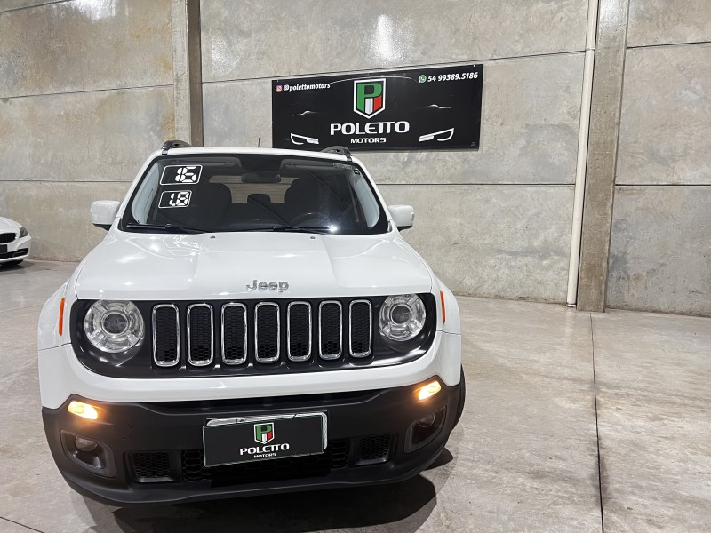 RENEGADE 1.8 16V FLEX LONGITUDE 4P AUTOMÁTICO - 2016 - CAXIAS DO SUL