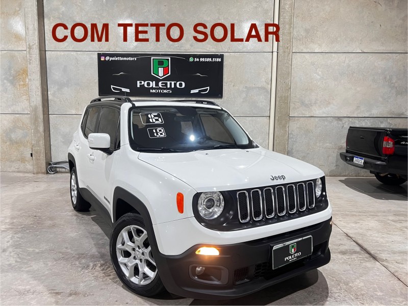 RENEGADE 1.8 16V FLEX LONGITUDE 4P AUTOMÁTICO - 2016 - CAXIAS DO SUL