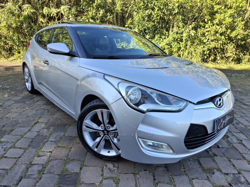 veloster 1.6 16v gasolina 3p automatico 2013 bento goncalves
