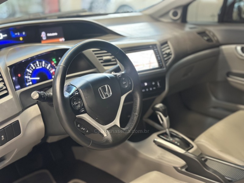 CIVIC 2.0 EXR 16V FLEX 4P AUTOMÁTICO - 2014 - ESTâNCIA VELHA