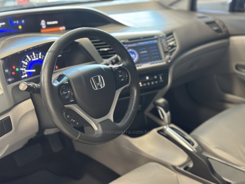 CIVIC 2.0 LXR 16V FLEX 4P AUTOMÁTICO - 2014 - ESTâNCIA VELHA