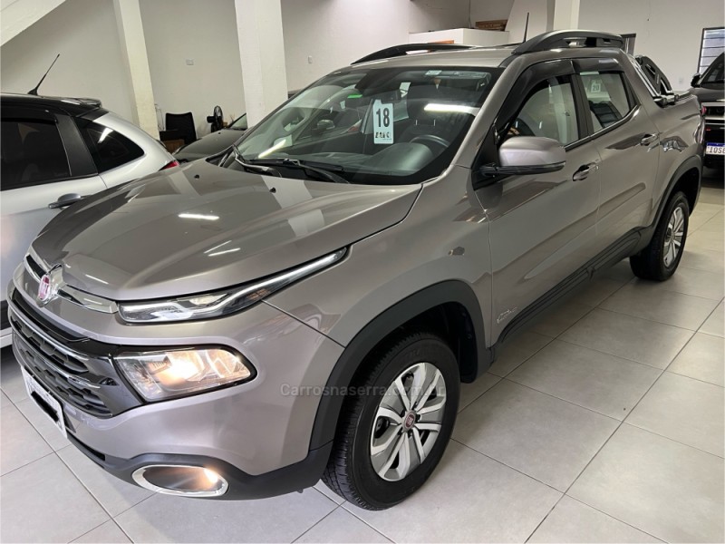 toro 1.8 16v evo flex freedom automatico 2018 carlos barbosa