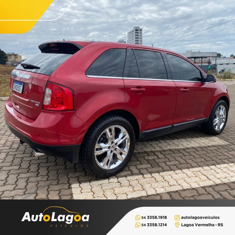 EDGE 3.5 LIMITED AWD V6 24V GASOLINA 4P AUTOMÁTICO - 2012 - LAGOA VERMELHA