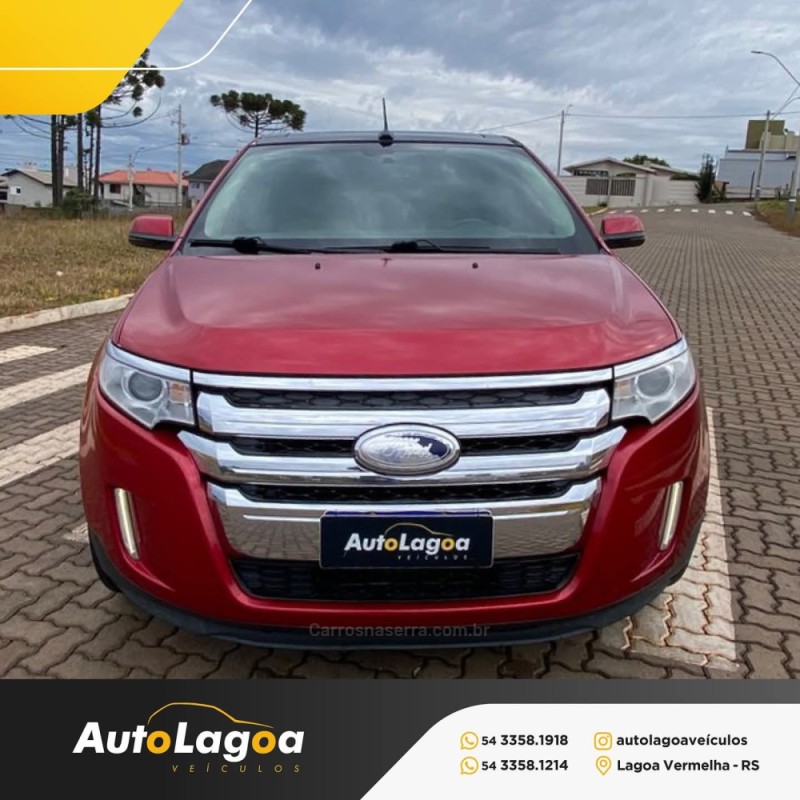 EDGE 3.5 LIMITED AWD V6 24V GASOLINA 4P AUTOMÁTICO - 2012 - LAGOA VERMELHA