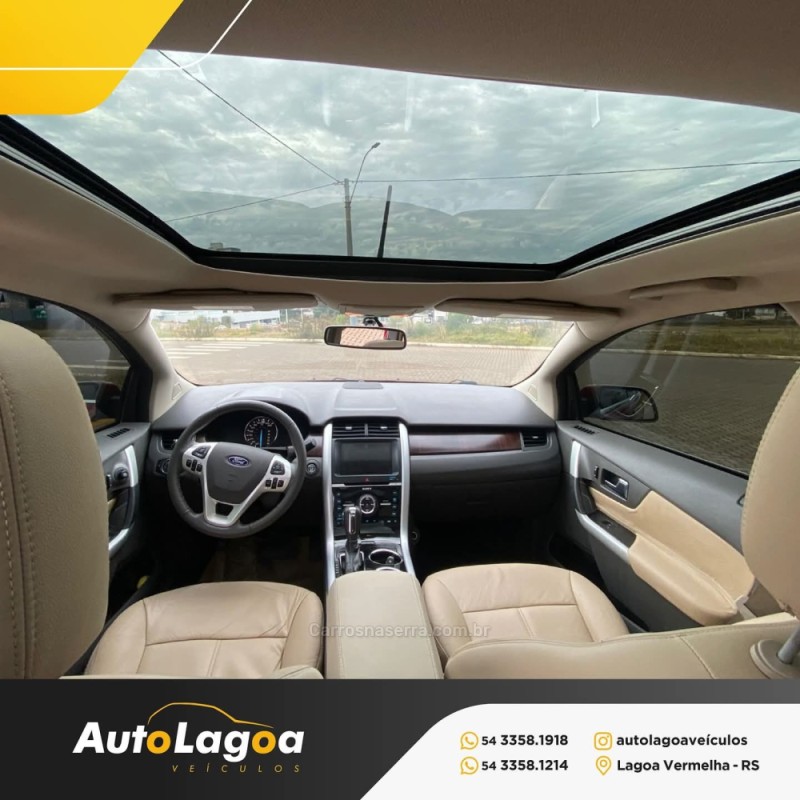 EDGE 3.5 LIMITED AWD V6 24V GASOLINA 4P AUTOMÁTICO - 2012 - LAGOA VERMELHA