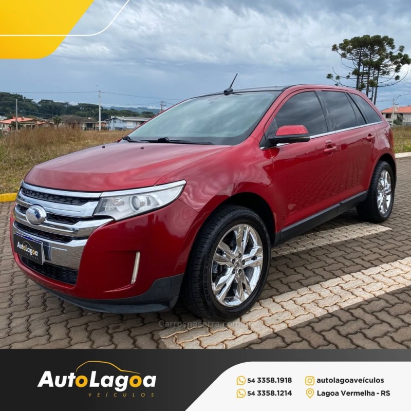 EDGE 3.5 LIMITED AWD V6 24V GASOLINA 4P AUTOMÁTICO - 2012 - LAGOA VERMELHA