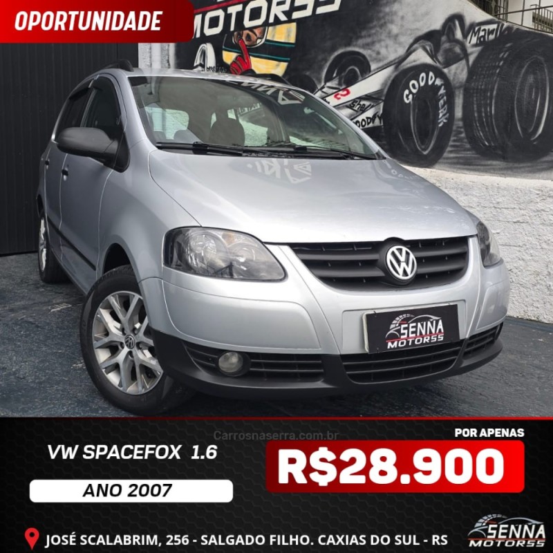 spacefox 1.6 mi 8v flex 4p manual 2007 caxias do sul