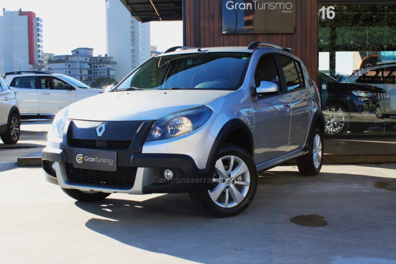 sandero 1.6 stepway 16v flex 4p manual 2013 caxias do sul