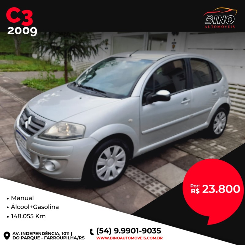 C3 1.4 I EXCLUSIVE 8V FLEX 4P MANUAL