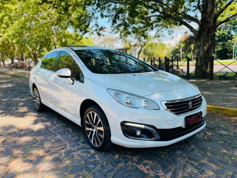 408 1.6 GRIFFE 16V TURBO GASOLINA 4P AUTOMÁTICO - 2017 - NOVO HAMBURGO