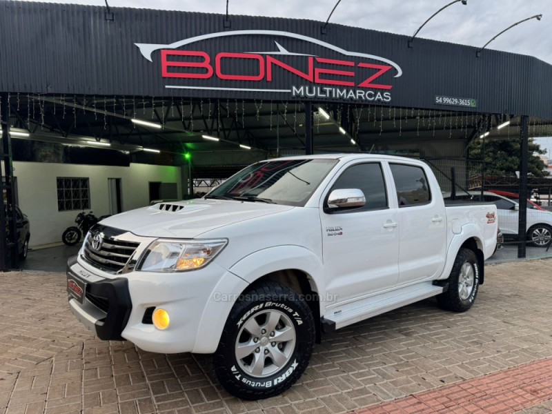 HILUX 3.0 SRV 4X4 CD 16V TURBO INTERCOOLER DIESEL 4P AUTOMÁTICO - 2013 - TAPEJARA