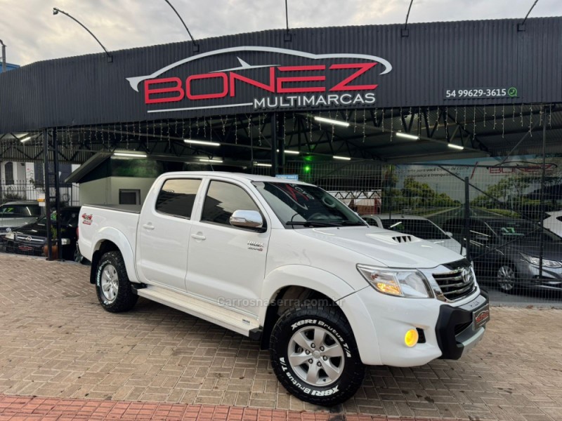 HILUX 3.0 SRV 4X4 CD 16V TURBO INTERCOOLER DIESEL 4P AUTOMÁTICO - 2013 - TAPEJARA
