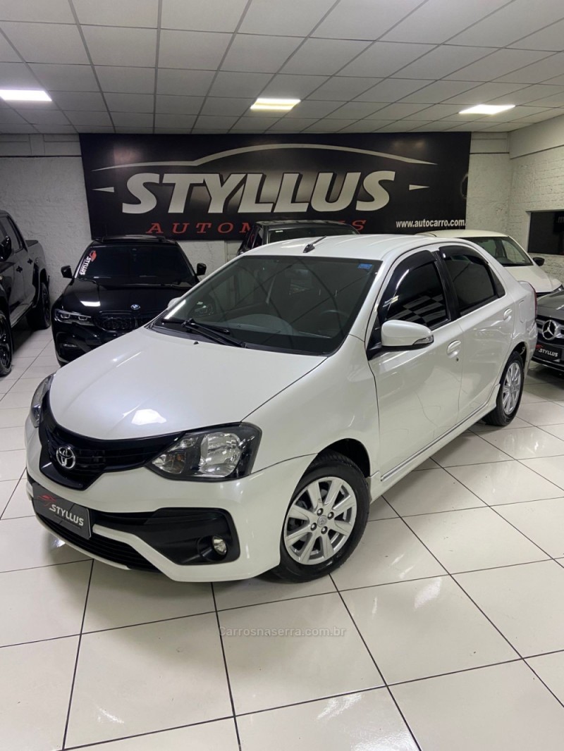 ETIOS 1.5 X PLUS 16V FLEX 4P AUTOMÁTICO - 2019 - ESTâNCIA VELHA