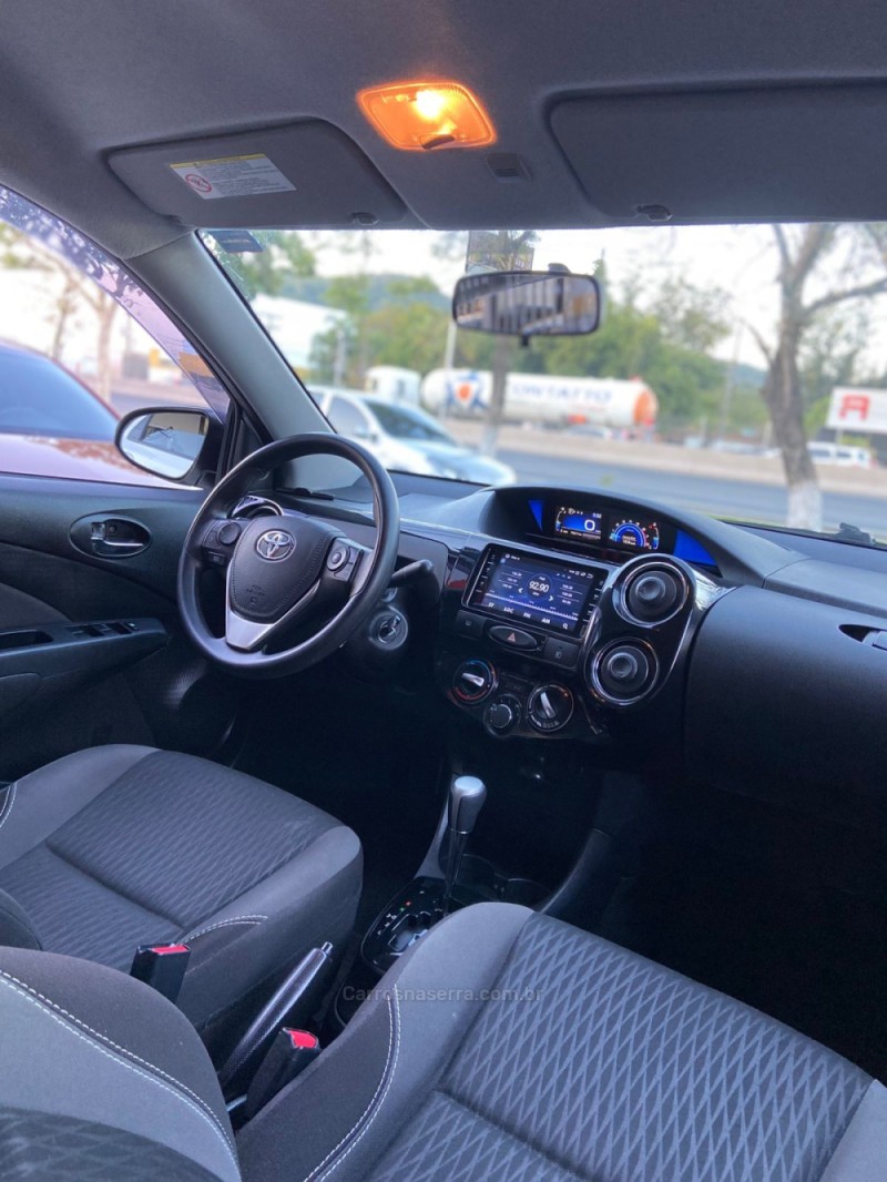 ETIOS 1.5 X PLUS 16V FLEX 4P AUTOMÁTICO - 2019 - ESTâNCIA VELHA