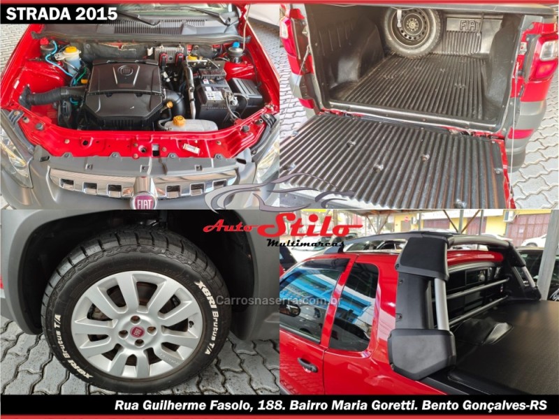 STRADA 1.8 MPI ADVENTURE CE 16V FLEX 2P MANUAL - 2015 - BENTO GONçALVES