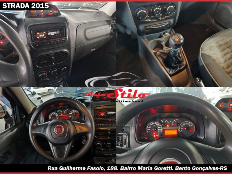 STRADA 1.8 MPI ADVENTURE CE 16V FLEX 2P MANUAL - 2015 - BENTO GONçALVES