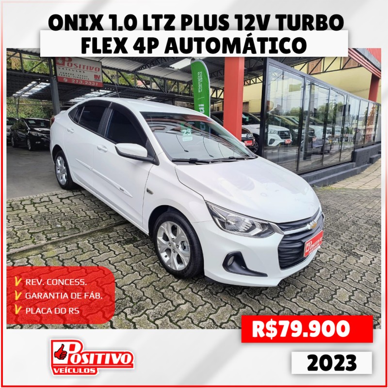 onix 1.0	ltz plus 12v turbo flex 4p automatico 2023 caxias do sul