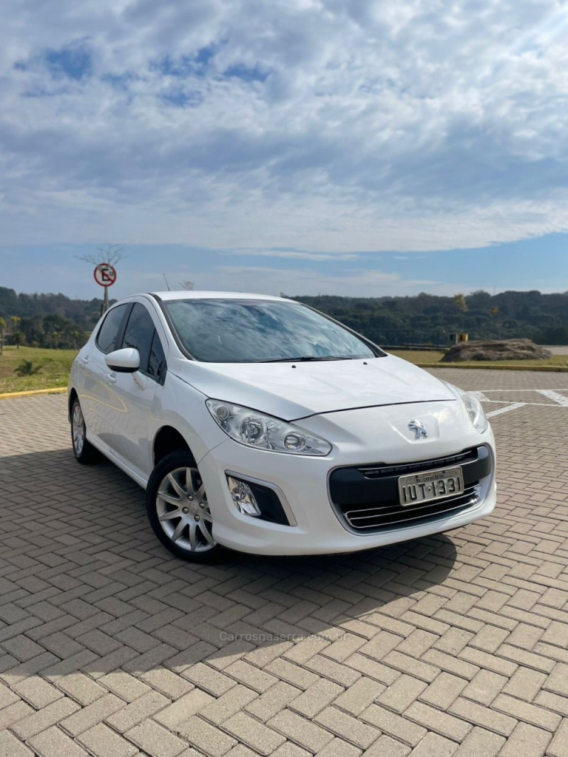 308 1.6 allure 16v flex 4p manual 2013 caxias do sul