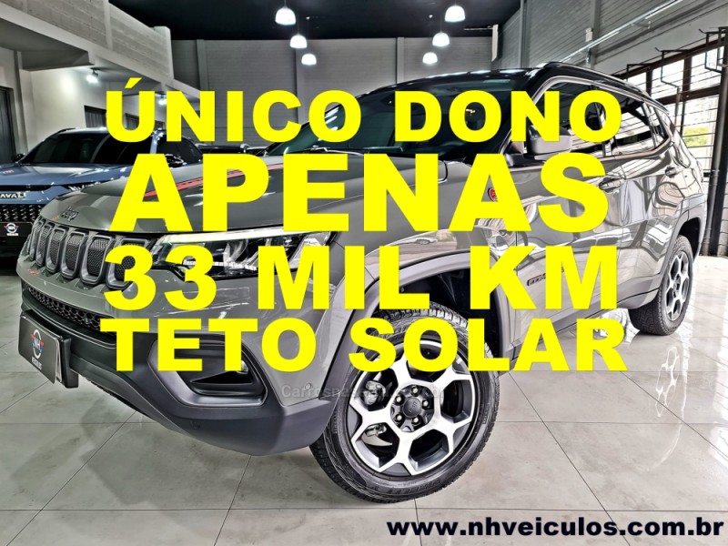 COMPASS 2.0 TRAILHAWK TD350 TURBO DIESEL 4X4 4P AUTOMÁTICO - 2023 - NOVO HAMBURGO
