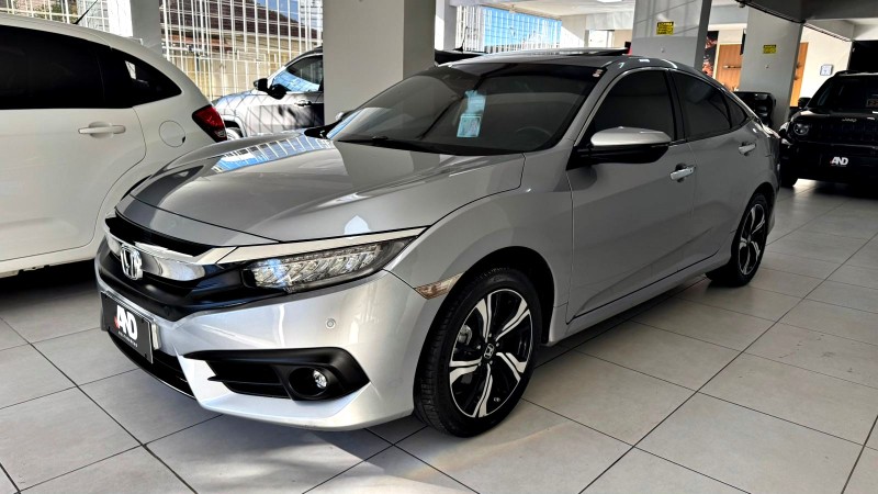 CIVIC 1.5 16V TOURING TURBO GASOLINA 4P AUTOMÁTICO - 2018 - CAXIAS DO SUL