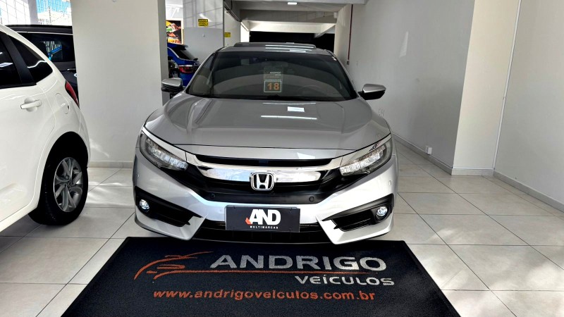 CIVIC 1.5 16V TOURING TURBO GASOLINA 4P AUTOMÁTICO - 2018 - CAXIAS DO SUL