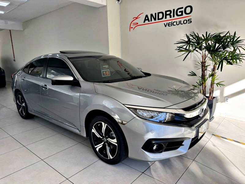 civic 1.5 16v touring turbo gasolina 4p automatico 2018 caxias do sul