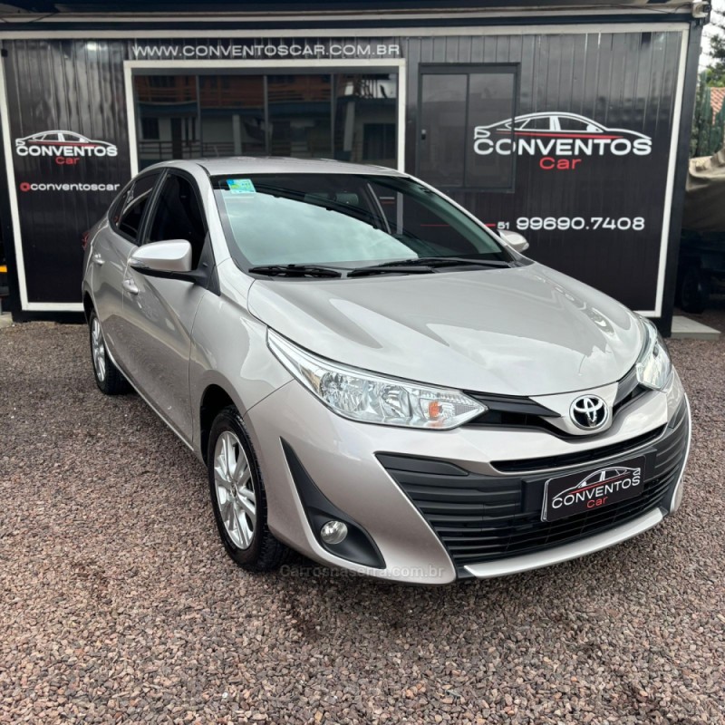 yaris 1.5 xl 16v flex 4p automatico 2019 lajeado