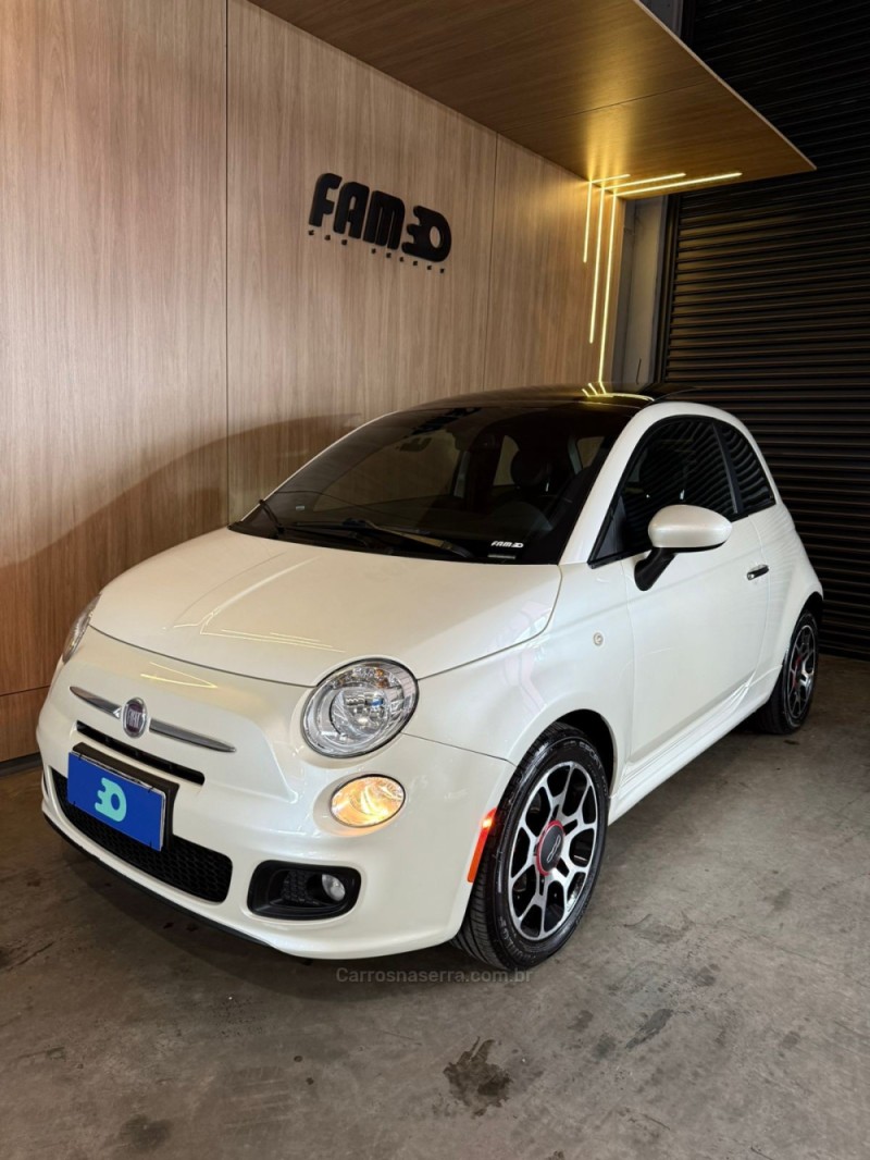 500 1.4 sport air 16v flex 2p automatico 2012 lajeado