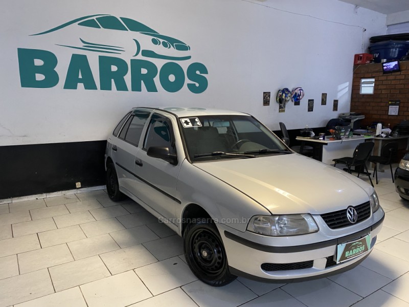 GOL 1.0 MI PLUS 16V GASOLINA 4P MANUAL - 2001 - CAXIAS DO SUL