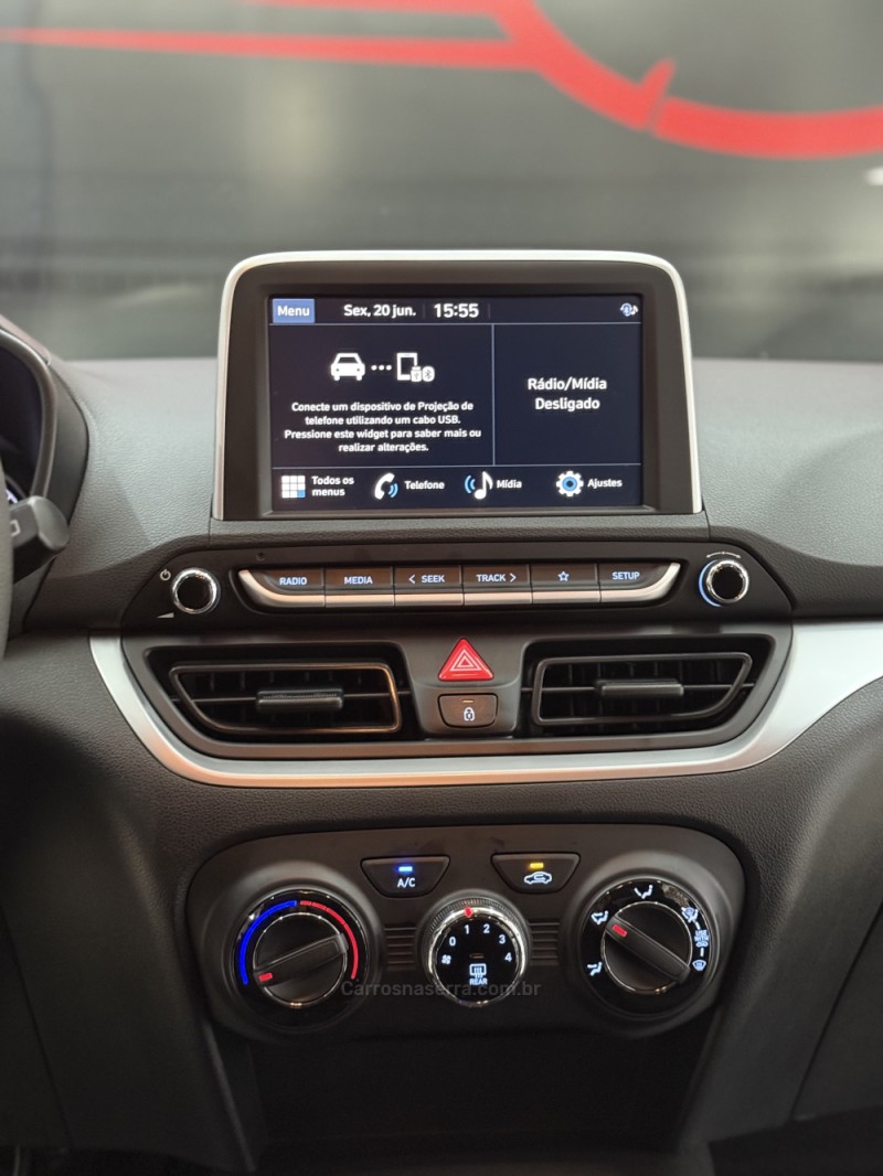 HB20 1.0 SPORT 12V TURBO FLEX 4P AUTOMÁTICO - 2022 - FARROUPILHA