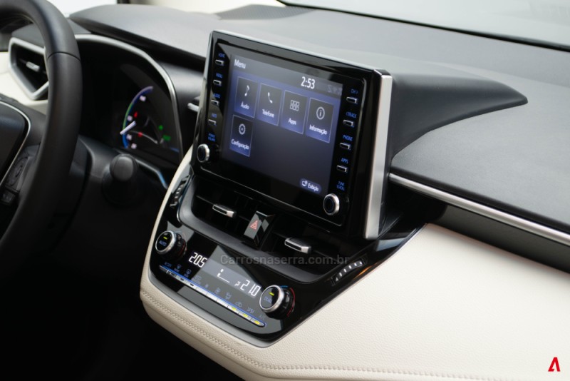 COROLLA 1.8 ALTIS PREMIUM 16V HÍBRIDO 4P AUTOMÁTICO - 2021 - GARIBALDI