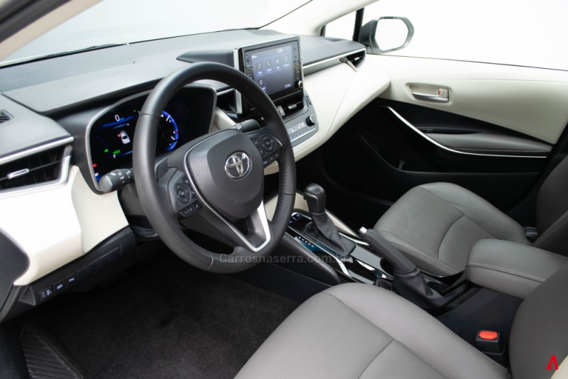COROLLA 1.8 ALTIS PREMIUM 16V HÍBRIDO 4P AUTOMÁTICO - 2021 - GARIBALDI