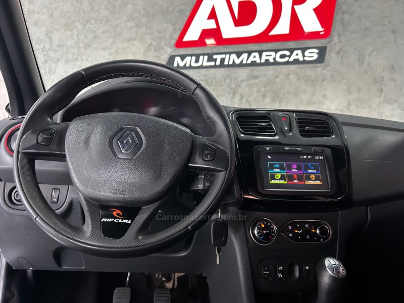 SANDERO 1.6 STEPWAY RIP CURL 8V FLEX 4P MANUAL - 2017 - CAXIAS DO SUL