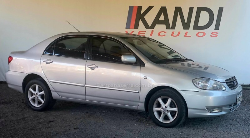corolla 1.8 xei 16v gasolina 4p automatico 2003 caxias do sul