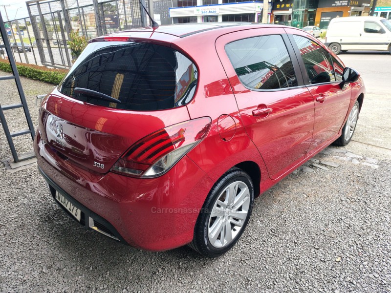 308 1.6 ALLURE 16V FLEX 4P MANUAL - 2016 - CAXIAS DO SUL