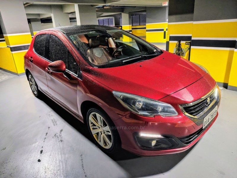 308 1.6 allure 16v flex 4p manual 2016 caxias do sul
