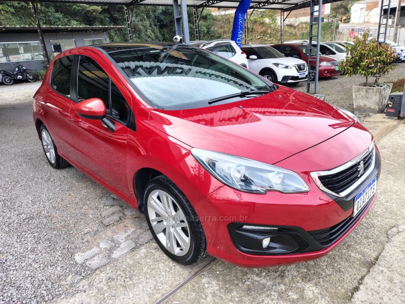308 1.6 allure 16v flex 4p manual 2016 caxias do sul