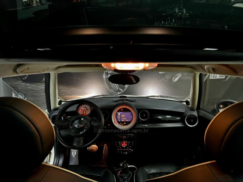 COOPER 1.6 S 16V TURBO GASOLINA 2P AUTOMÁTICO - 2011 - CAXIAS DO SUL