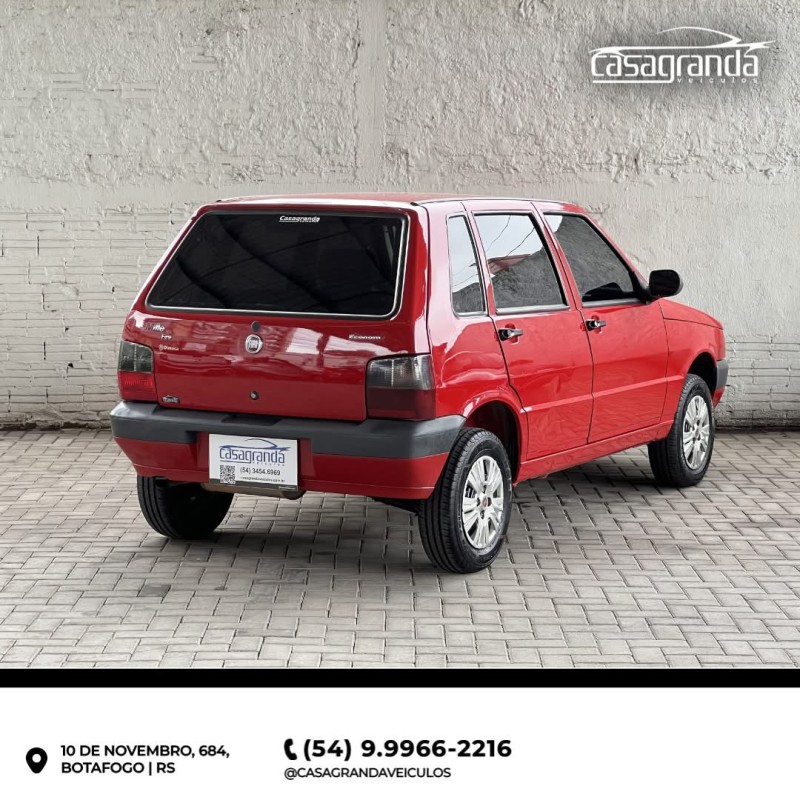 UNO 1.0 MPI MILLE FIRE ECONOMY 8V FLEX 4P MANUAL - 2011 - BENTO GONçALVES