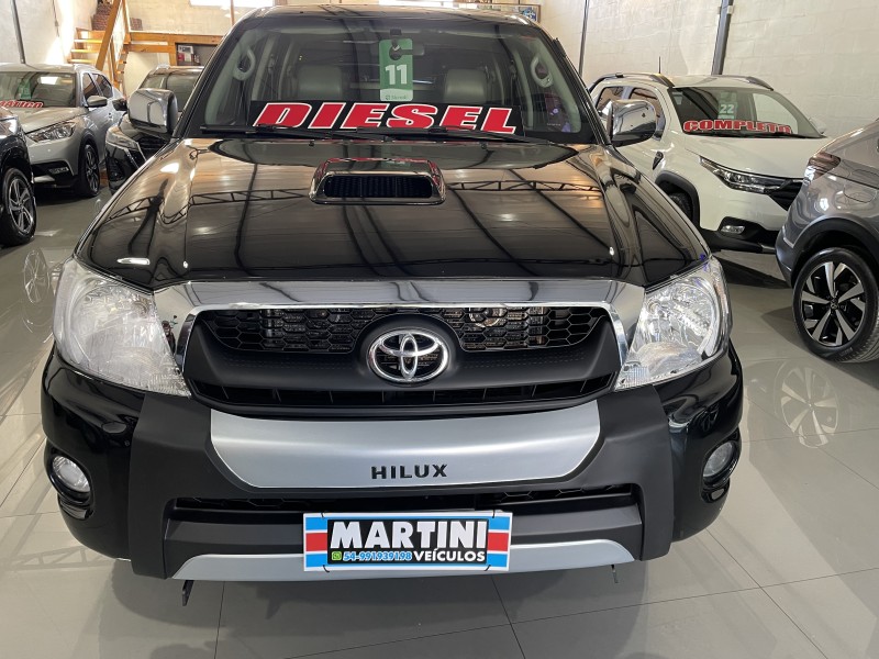 HILUX 3.0 SRV 4X4 CD 16V TURBO INTERCOOLER DIESEL 4P AUTOMÁTICO - 2011 - CAXIAS DO SUL