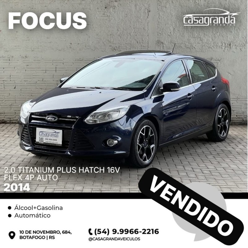 FOCUS 2.0 TITANIUM PLUS HATCH 16V FLEX 4P AUTO