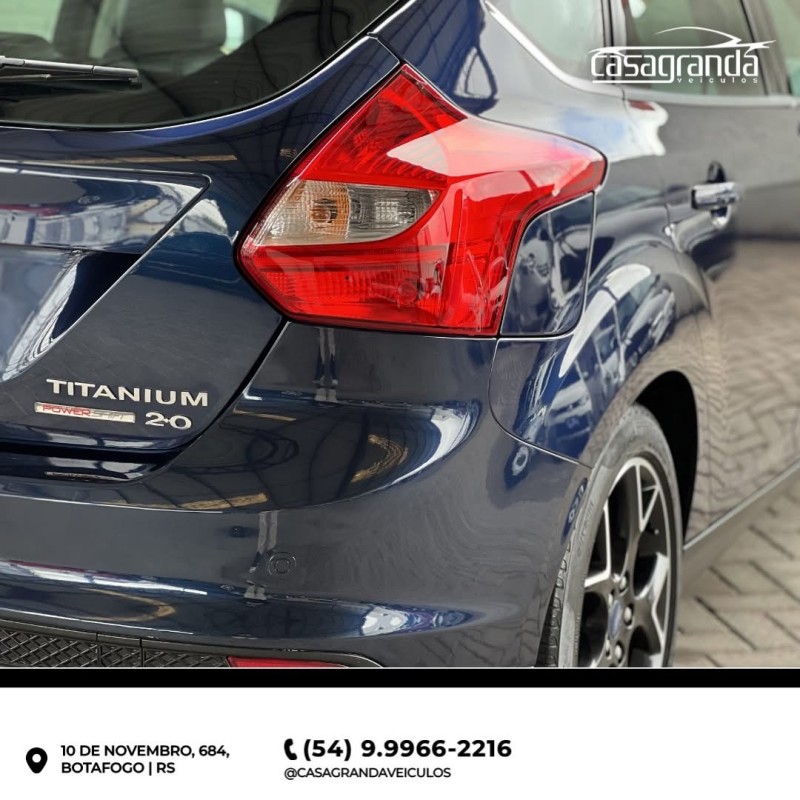 FOCUS 2.0 TITANIUM PLUS HATCH 16V FLEX 4P AUTO - 2014 - BENTO GONçALVES