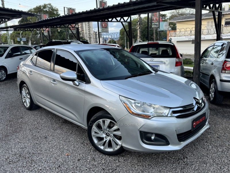 C4 LOUNGE 1.6 TENDANCE 16V TURBO GASOLINA 4P AUTOMÁTICO - 2015 - NOVO HAMBURGO