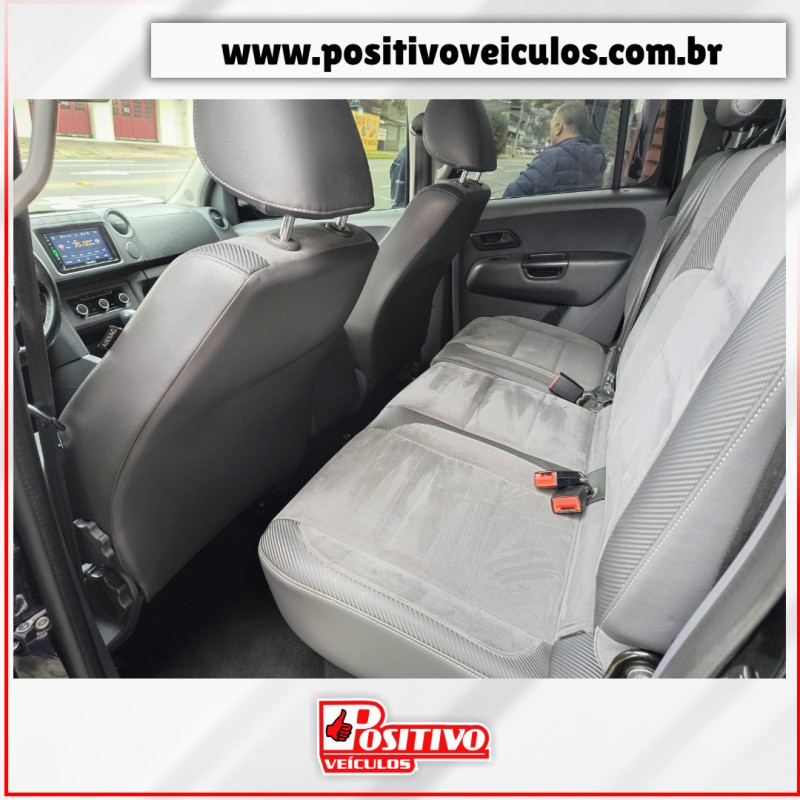AMAROK 2.0 DARK LABEL 4X4 CD 16V TURBO INTERCOOLER DIESEL 4P AUTOMÁTICO - 2015 - CAXIAS DO SUL