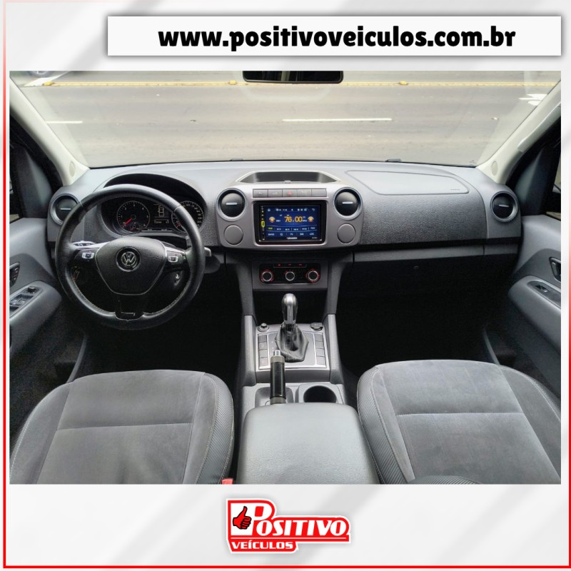 AMAROK 2.0 DARK LABEL 4X4 CD 16V TURBO INTERCOOLER DIESEL 4P AUTOMÁTICO - 2015 - CAXIAS DO SUL