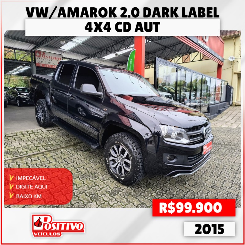 amarok 2.0 dark label 4x4 cd 16v turbo intercooler diesel 4p automatico 2015 caxias do sul