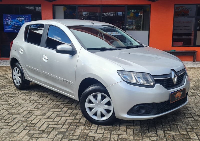 sandero 1.0 expression 12v flex 4p manual 2018 canela