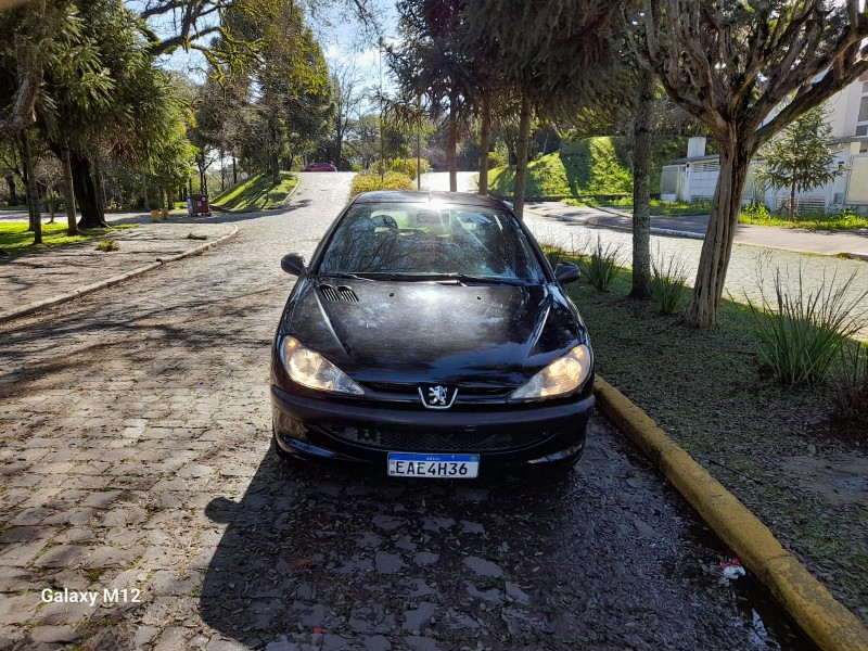 206 1.4 SENSATION 8V FLEX 4P MANUAL - 2008 - FARROUPILHA